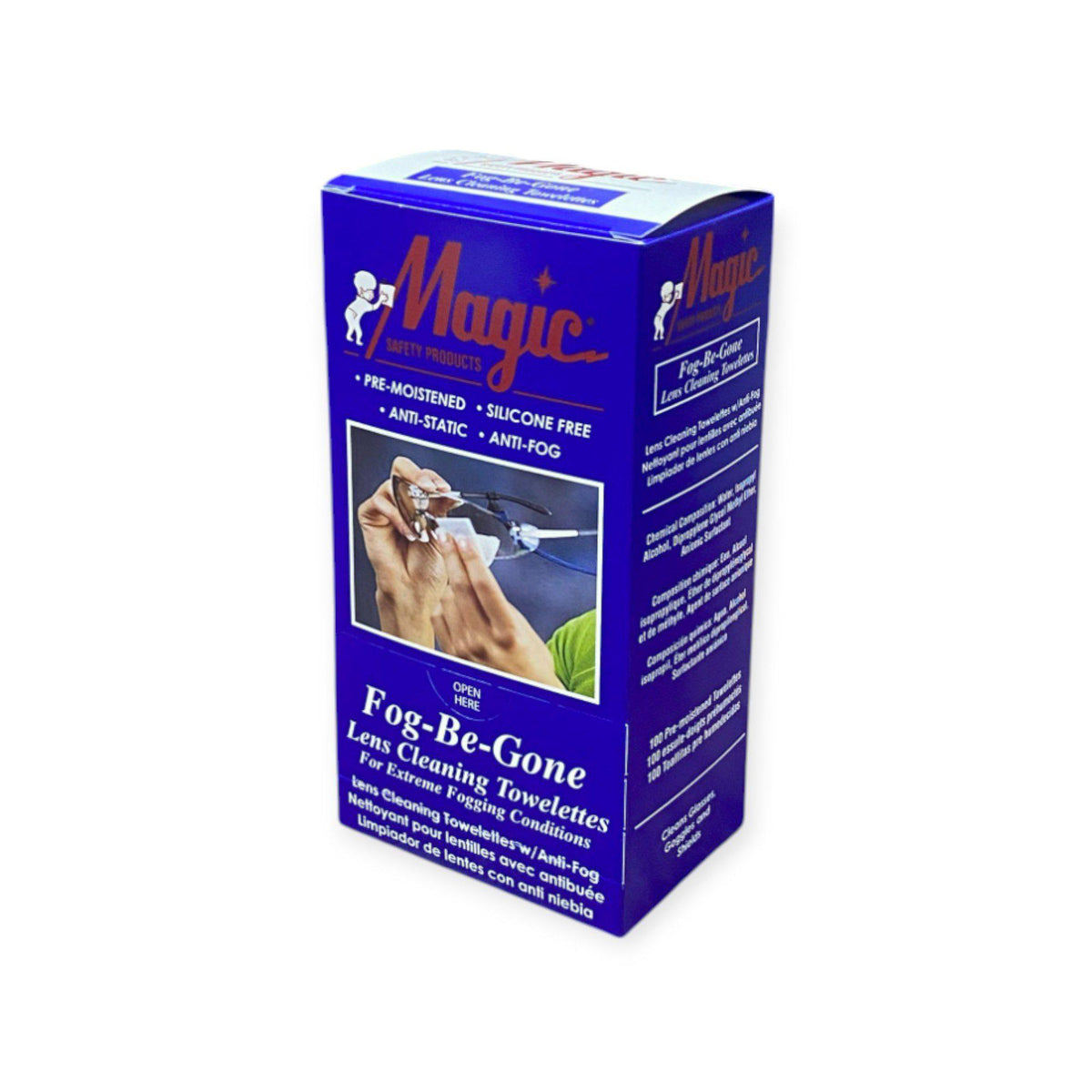 Braco Manufacturing Com TW100DS | Lens Cleaning Towelettes, 100/Box