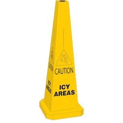 Brady Corporation 103682 | Bradycone Warning System, Icy Areas