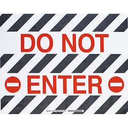 Brady Corporation 104497 | Floor Sign, 14" H X 18" W X 0.011" D