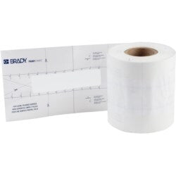 Brady Corporation 148823 | Floor Line Marking Stencil, Dashed, 2" Wide Line, 500 Ft Roll