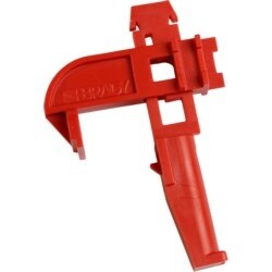Brady Corporation 149283 | Ussc2 Modular Fuse Lockout, Fiberglass Reinforced Nylon, Red, 50 Pack