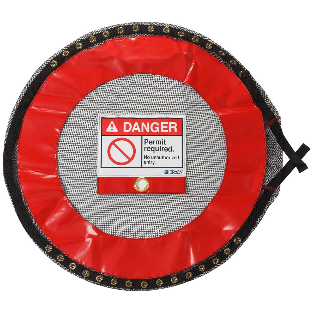 Brady Corporation 151058 | Ventilated Lockable Confined Space Cover, Fits 30 in. Opening