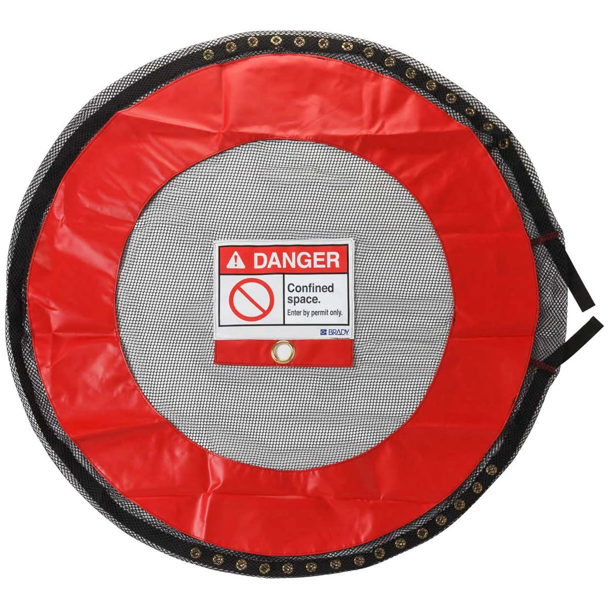 Brady Corporation 151059 | Ventilated Lockable Confined Space Cover, Extra Large, Fits 36 in. Opening