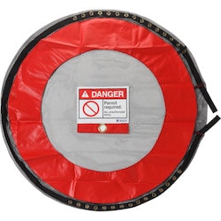 Brady Corporation 151060 | Ventilated Lockable Confined Space Cover, Extra Large, 36 in. Opening