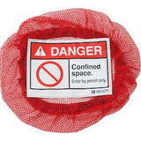 Brady Corporation 151061 | Confined Space Cover, Elastic, Non-Lockable, Small, Fits 20 in. Opening