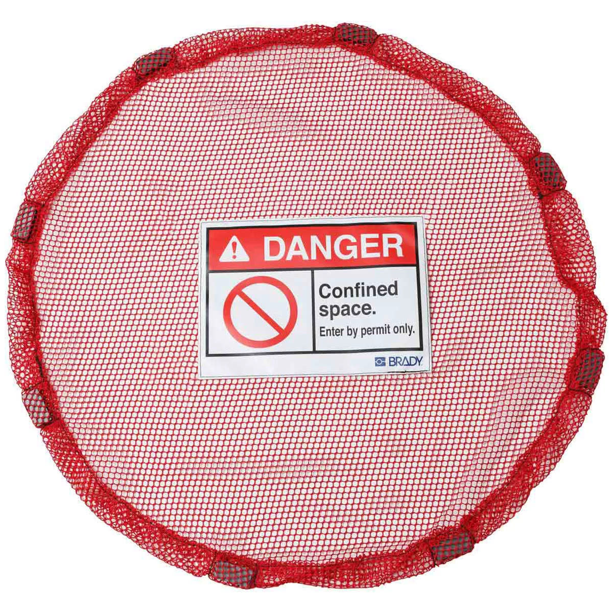 Brady Corporation 151073 | Confined Space Cover, Magnetic, Non-Lockable, Medium, Fits 34 x 34 in. Opening