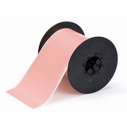 Brady Corporation B30C-4000-569-PK | B30 Series Low Halide Polyester Labels, 4" W x 100' L, Pink