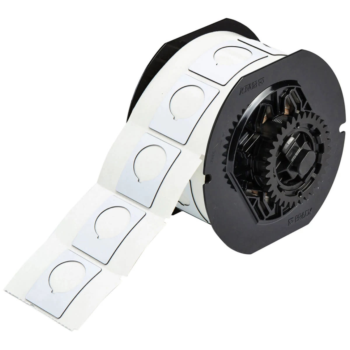 Brady Corporation B30EP-167-593-WT | B30 Series Raised Panel Polyester Labels, 1.5" H x 1.2" W, Roll of 200 Labels, White