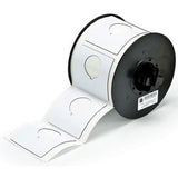 Brady Corporation B30EP-170-593-WT | B30 Series Raised Panel Polyester Labels, 2.4" H x 2.4" W, Roll of 145 Labels, White