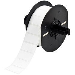 Brady Corporation B33-136-7425 | Laboratory Identification Label, Acrylic Adhesive, Rectangle, 1.5" Width X 0.75" Height, Polypropylene, White, 1500 Per Roll