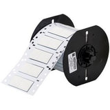 Brady Corporation B33-500-2-342-2 | BBP, 33 PermaSleeve, Single-Sided Wire Marking Sleeve, Polyolefin, White, 0.5 D in. Dia.., 0.85 H x 1 W in.