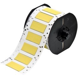 Brady Corporation B33-500-2-342YL | Wire Marking Sleeve, Heat Shrink, 1-Side, 3:1, 2" Width X 0.5" Diameter, 0.851" Height, 1.187" Recovered Diameter, Polyolefin, Yellow, 500 Per Roll