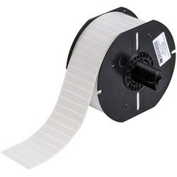 Brady Corporation B33-72-718 | Component Identification Label, Static Dissipative, Low Pro?Le, Acrylic Adhesive, Rectangle, 1.75" Width X 0.25" Height, Polyimide, Gloss White, 1 Per Row, 5000 Per Roll