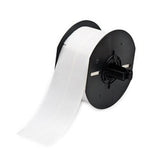 Brady Corporation B33-81-427 | BBP 33, Printable Zone Label, Vinyl, Matte Finish, 0.004 in. Thick, Rectangle, Clear/White, 6 H x 1 W in.