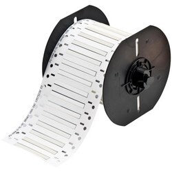 Brady Corporation B33-94-2-342 | Wire Marking Sleeve, Heat Shrink, 1-Side, 3:1, 2" Width X 0.094" Diameter, 0.182" Height, 0.024" Recovered Diameter, Polyolefin, White, 1000 Per Roll