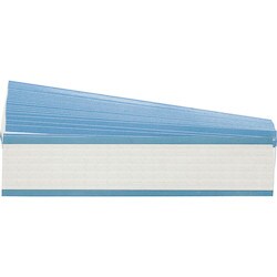 Brady Corporation DIA-500-WT-PK | Die Cut Inspection Arrows 0.25 in H x 0.5 in W Cloth White 25 Cards/Pk