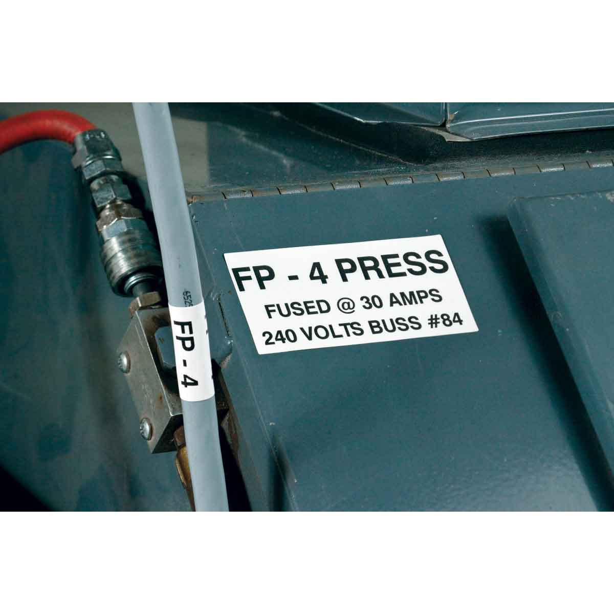 Brady Corporation M71-32-423 | 1.50"W X 1.50"H Bmp71 Label Permanent Polyester 250/Rl White