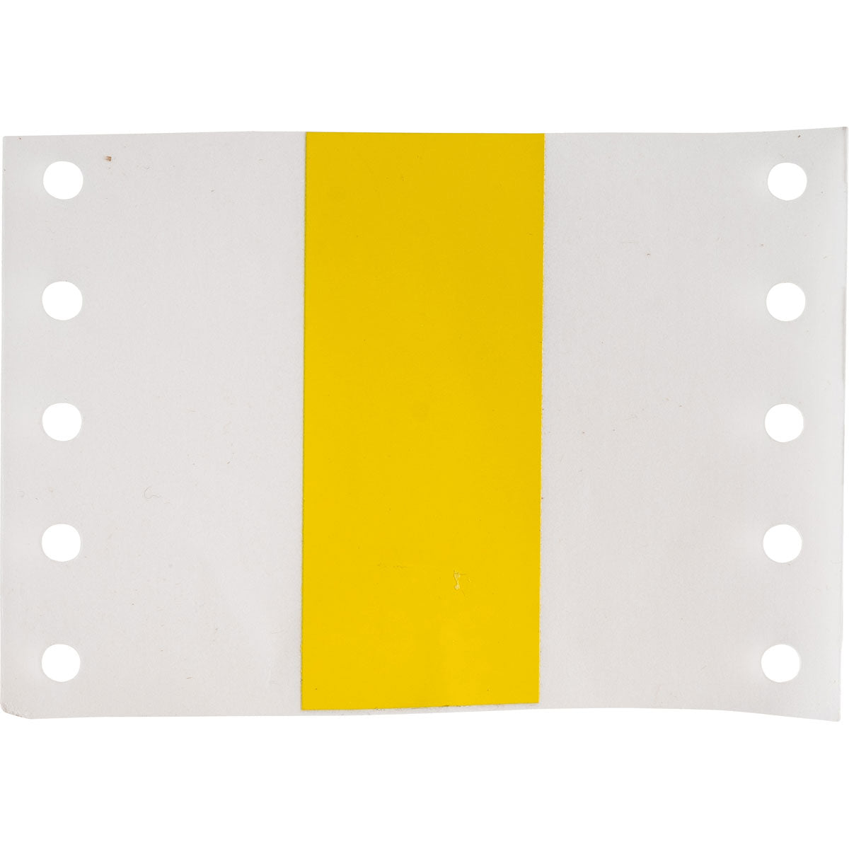 Brady Corporation RCM-637-1.0-YL | Bradywrap Dot Matrix Printable Labels, Tedlar Yellow, 1/Ea