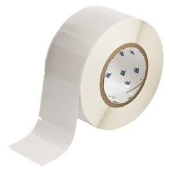 Brady Corporation THT-26-427-1 | Printer Labels, Vinyl, Clear/White, 2.25 in L, 6.35 mm W