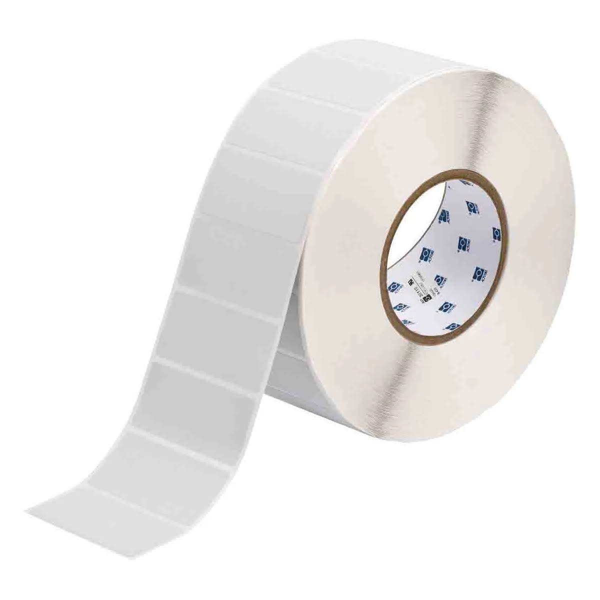 Brady Corporation THT-7-428-3 | Rating Plate and PCB Labels, 3 in. Core Metallized Matter, Lt. Gray, 3000 labels