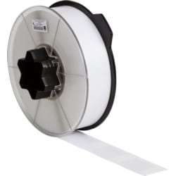 Brady Corporation WRAP-5-427 | WRAPTOR, Self-Laminating Label, Vinyl, Clear/White, 0.75 H x 1.5 in. W