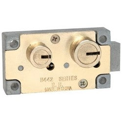 Bullseye Sd Locks B442-BR-4-LH | Left Hand, Big/Little Nose, 4 Guard Stack, 1/2" Nose Height, Brass