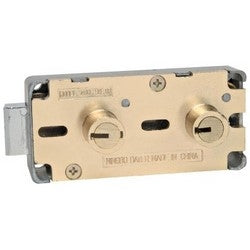 Bullseye Sd Locks B541-NI-P101 | Double Fixed Renter/P101 Guard Stack 1/2" Nose Height, Nickel