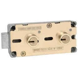 Bullseye Sd Locks B502-BR-P101 | Double Changeable Renter/P101 Guard, 3/8" Nose Height, Brass