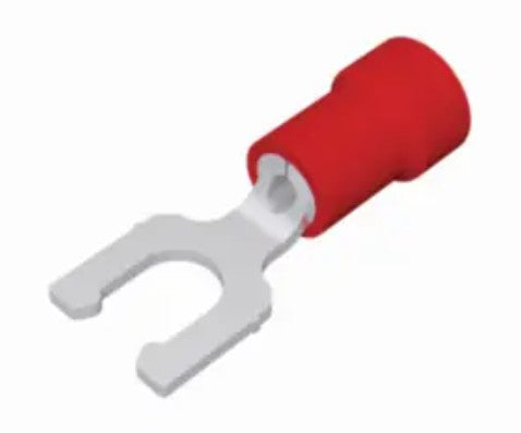 Burndy BA10EL6 | Vinyl Locking Fork Terminal For 12 - 10 AWG