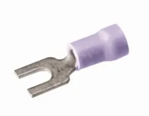 Burndy BA14EF8 | Vinyl Fork Terminal For 16 - 14 AWG