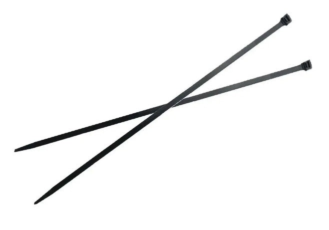 Burndy CT175600Q0UG | Cable Tie, 6 in. Max Bundle, UV Black, Universal Grade