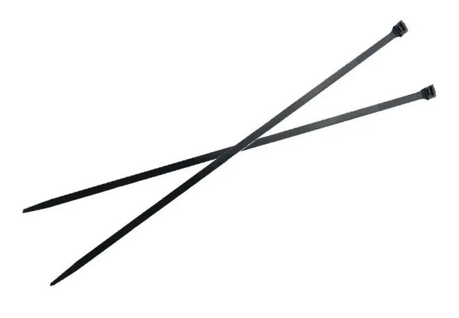 Burndy CT50300C00 | Cable Tie, 3 in. Max Bundle, 50 lb Tensile Strength, UV Black