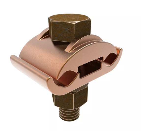 Burndy GC2626 | Mechanical Grounding Connector, Two Cables to Bus Bar