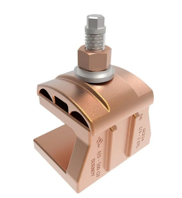 Burndy GCS34HEX | CONSTRICTOR Mechanical Ground Connector to Steel