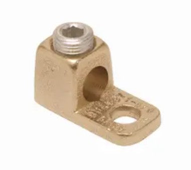 Burndy KA252TC38 | Copper Set Screw Connector, 2-Hole