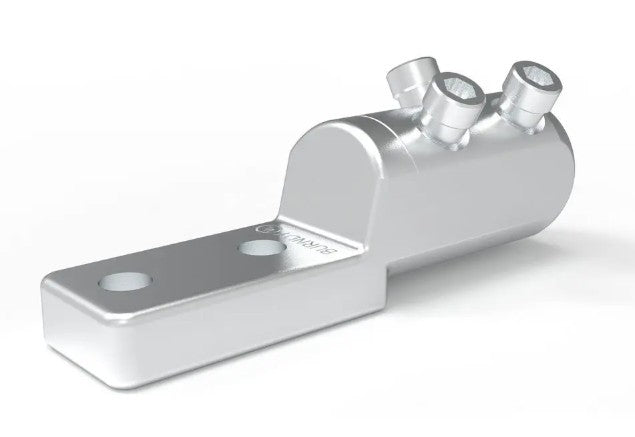 Burndy KASB39U2N | QIKSHEAR Series Shear Bolt Lug, 2-Hole