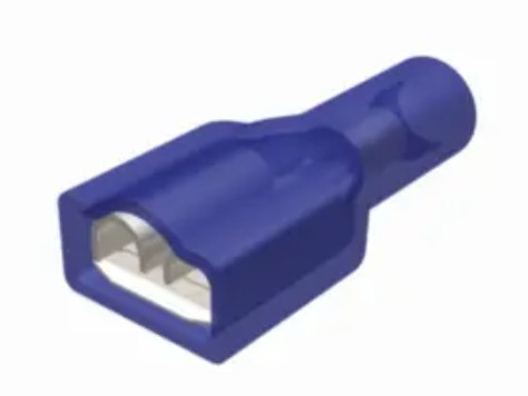 Burndy QN14FF250D | Nylon Female Quick Disconnect, 16-14 AWG, 0.25 x 0.03 in.