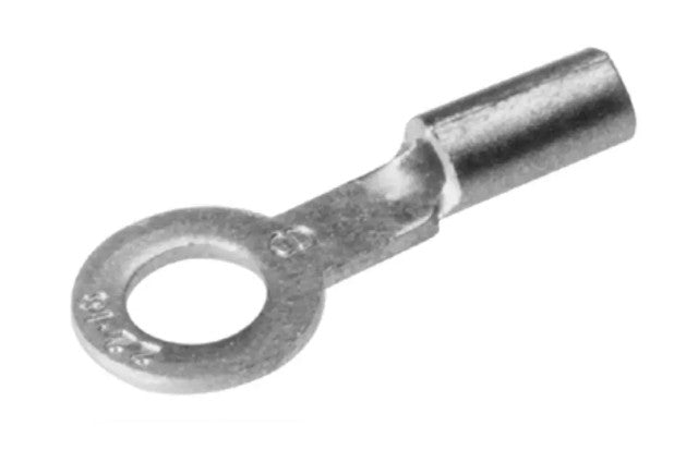 Burndy T1810 | Uninsulated Ring Terminal, 22-18 AWG