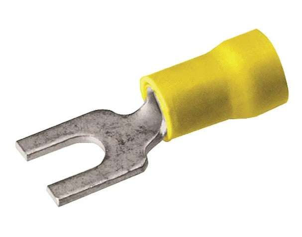Burndy TP108F | Vinyl Fork Terminal, 12-10 AWG