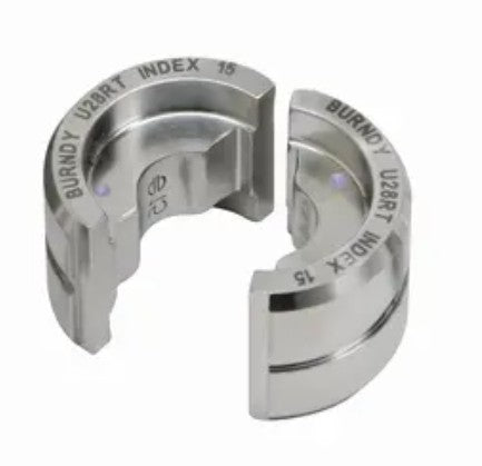 Burndy U1104 | Stainless Steel U Die, Brown, Index 1104