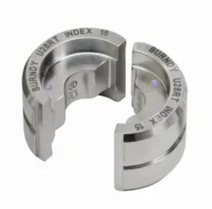 Burndy U3CRT | Stainless Steel U Die, White, Index 9