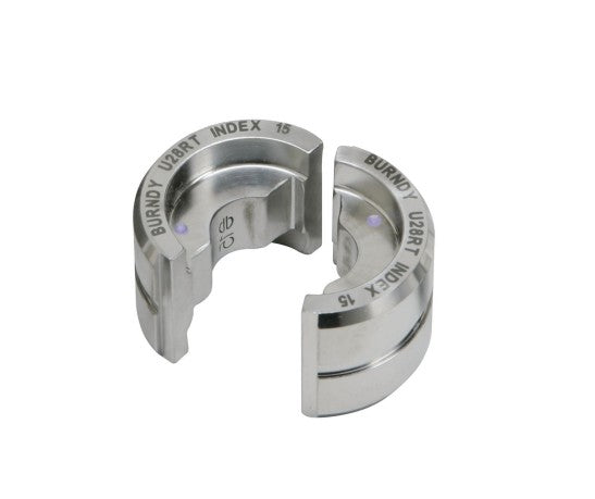 Burndy UBGRT | Stainless Steel Circular Butting Twin U Die, Orange, Index BG