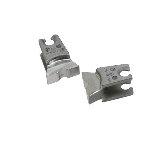 Burndy W34VT | Stainless Steel W Die, Brown, Index 20, V Profile