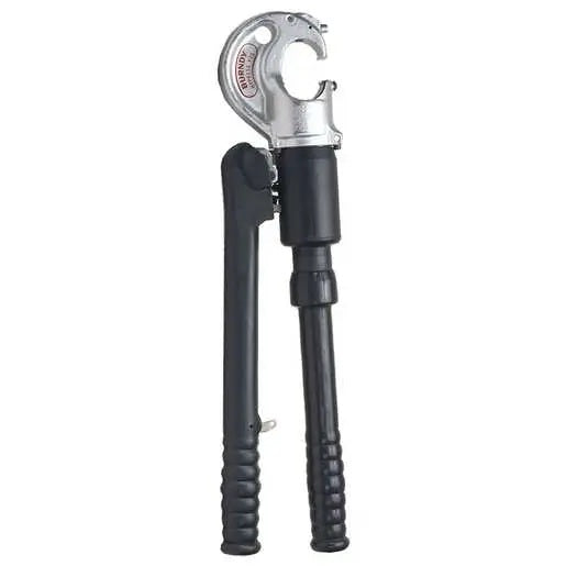 Burndy Y35 | 12-Ton C-Head Hydraulic Crimper, Self-Contained, Uses U Dies, #8 AWG-750 kcmil Copper and Aluminum, Up to 3/4 in. Ground Rod