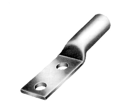 Burndy YA39A5N131TD12E | Aluminum Compression Terminal, 750 kcmil, 2-Hole, 1/2 in. Stud, AL9CU