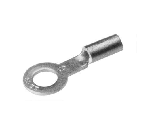 Burndy YAD18516 | Uninsulated Ring Terminal, 22-18 AWG, 1-Hole, 5/16 in. Stud