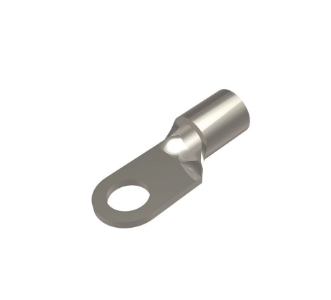 Burndy YAD4CM16E58 | Uninsulated Ring Terminal, 4 AWG, 1-Hole, 5/8 in. Stud