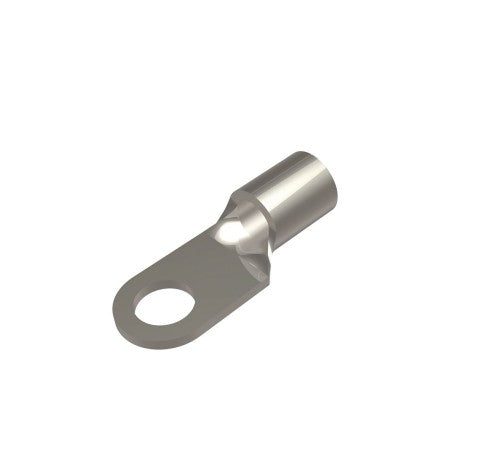 Burndy YAD4CM6E14 | Uninsulated Ring Terminal, 4 AWG, 1-Hole, 1/4 in. Stud