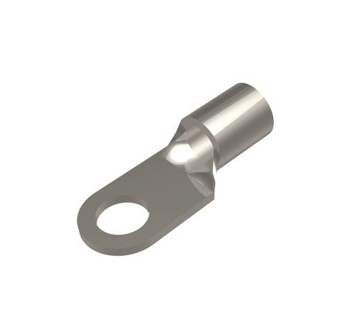 Burndy YAD6CM12E12 | Uninsulated Ring Terminal, 6 AWG, 1-Hole, 1/2 in. Stud