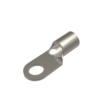 Burndy YAD8CM10E38 | Uninsulated Ring Terminal, 8 AWG, 1-Hole, 3/8 in. Stud